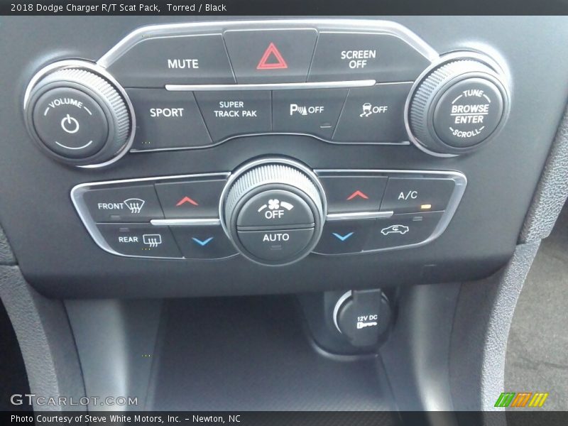 Torred / Black 2018 Dodge Charger R/T Scat Pack