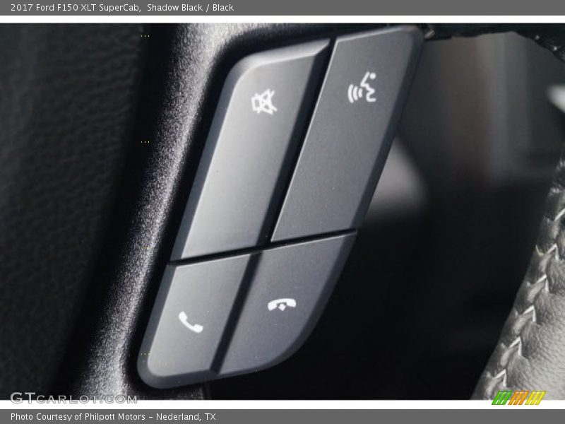 Shadow Black / Black 2017 Ford F150 XLT SuperCab