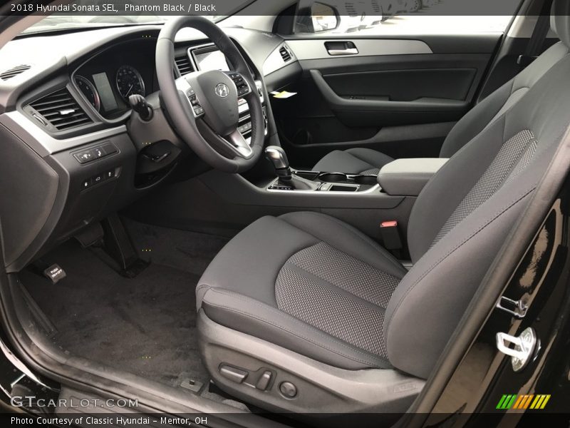 Phantom Black / Black 2018 Hyundai Sonata SEL