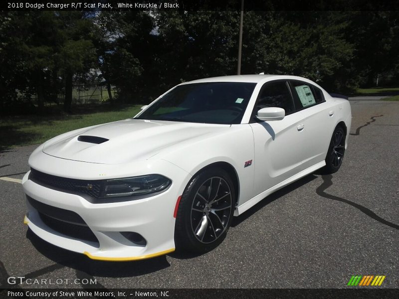 White Knuckle / Black 2018 Dodge Charger R/T Scat Pack
