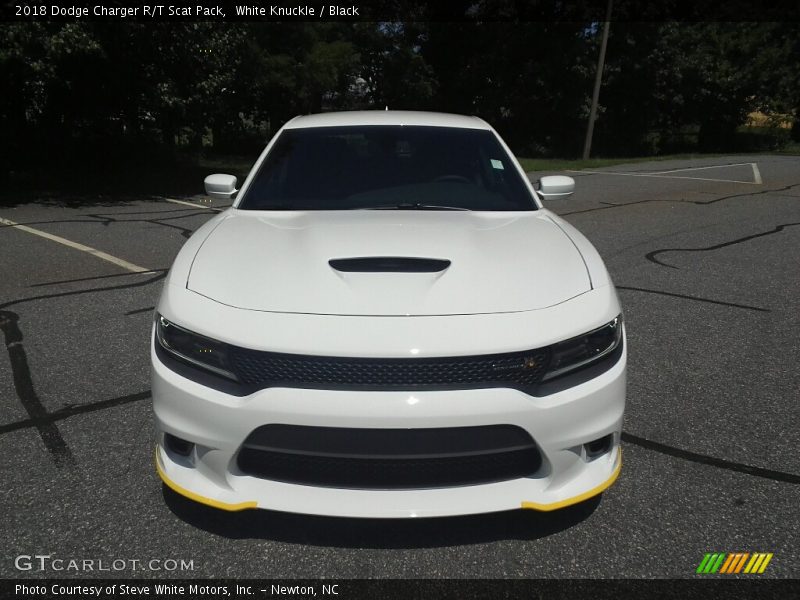 White Knuckle / Black 2018 Dodge Charger R/T Scat Pack