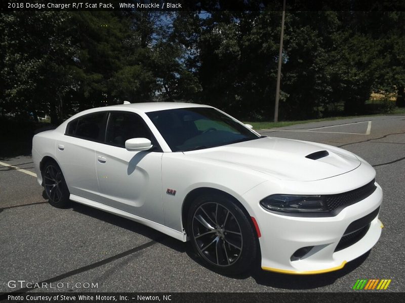 White Knuckle / Black 2018 Dodge Charger R/T Scat Pack