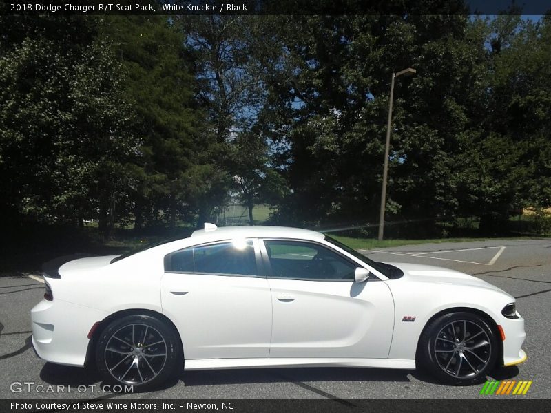 White Knuckle / Black 2018 Dodge Charger R/T Scat Pack