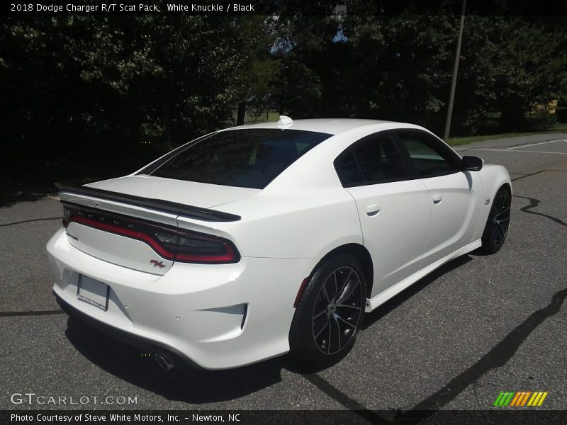 White Knuckle / Black 2018 Dodge Charger R/T Scat Pack