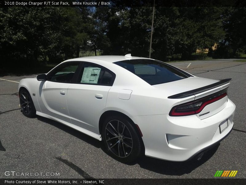 White Knuckle / Black 2018 Dodge Charger R/T Scat Pack