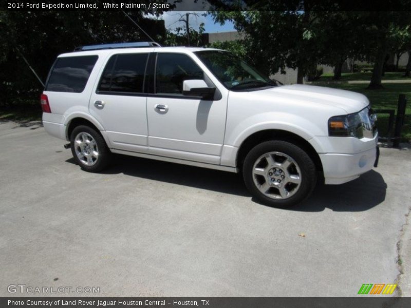 White Platinum / Stone 2014 Ford Expedition Limited
