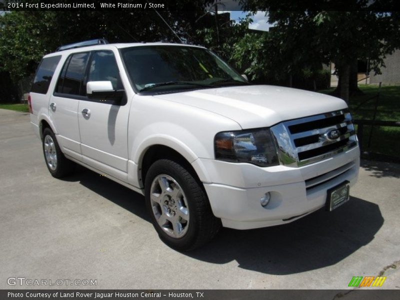 White Platinum / Stone 2014 Ford Expedition Limited