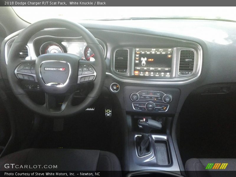 White Knuckle / Black 2018 Dodge Charger R/T Scat Pack