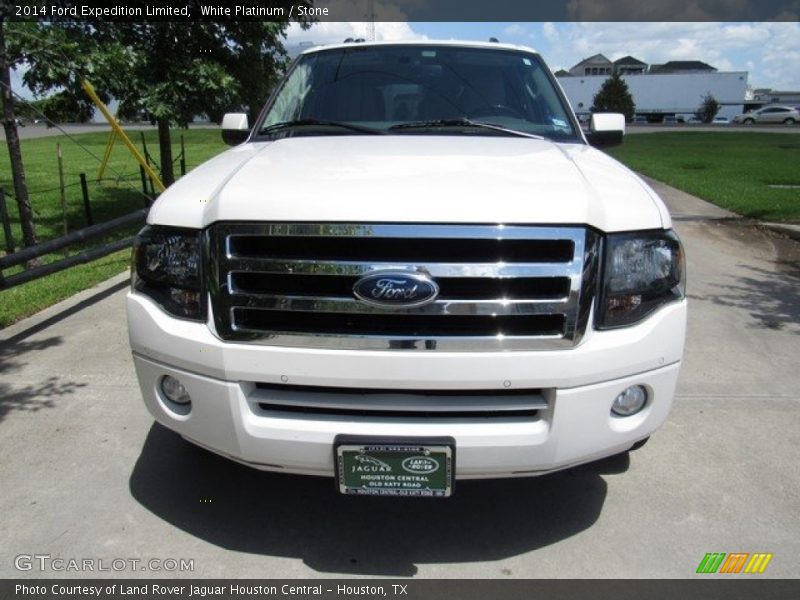 White Platinum / Stone 2014 Ford Expedition Limited