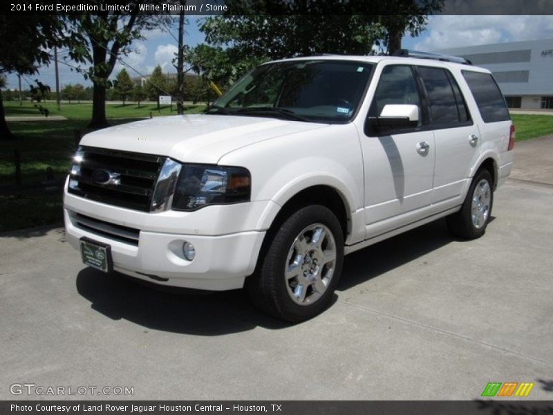 White Platinum / Stone 2014 Ford Expedition Limited