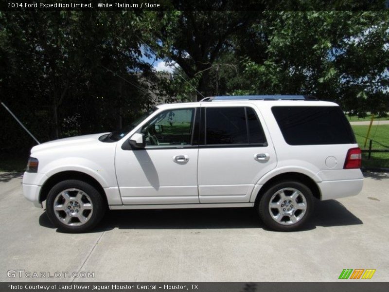 White Platinum / Stone 2014 Ford Expedition Limited
