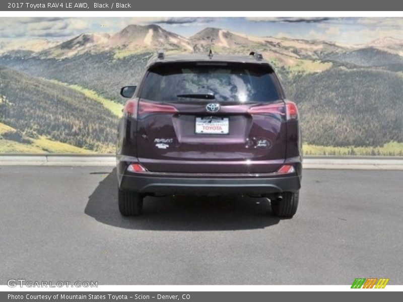 Black / Black 2017 Toyota RAV4 LE AWD