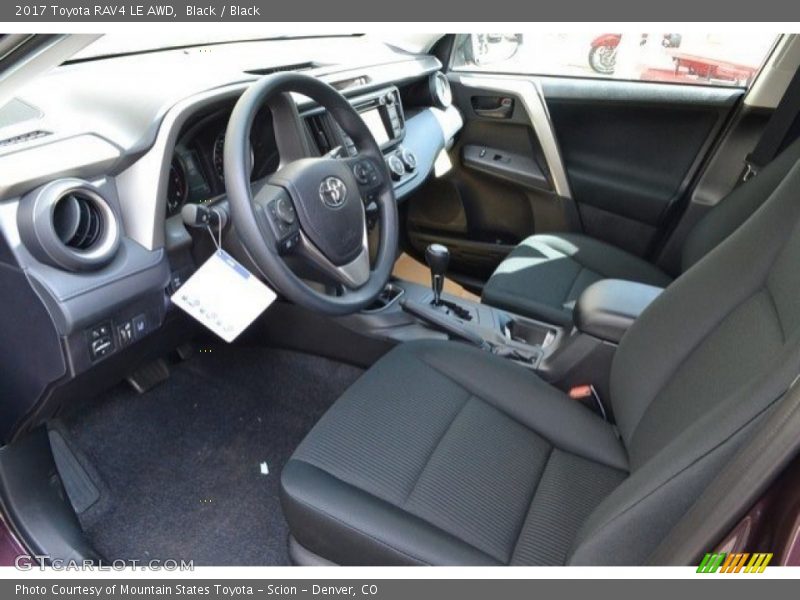 Black / Black 2017 Toyota RAV4 LE AWD