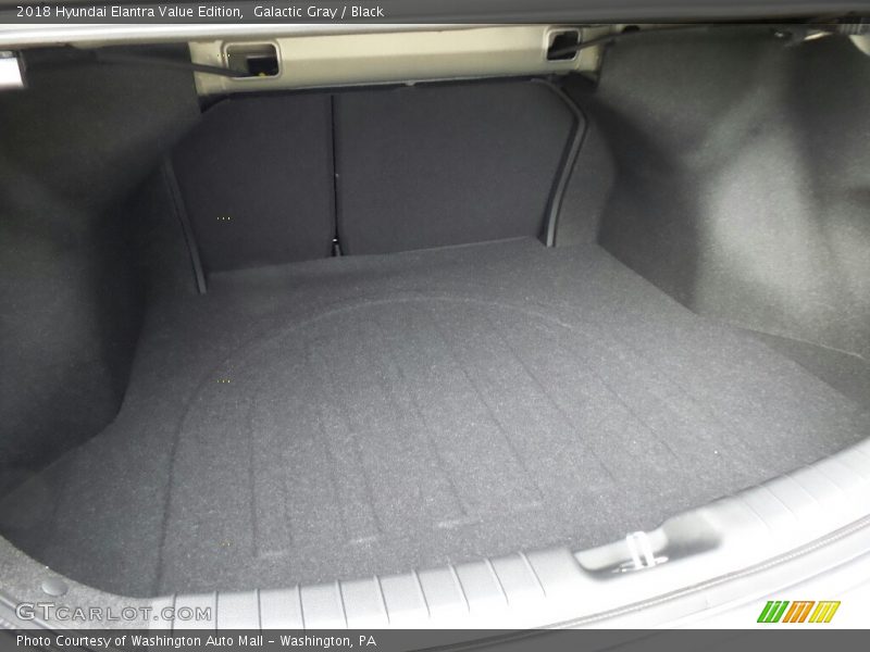Galactic Gray / Black 2018 Hyundai Elantra Value Edition