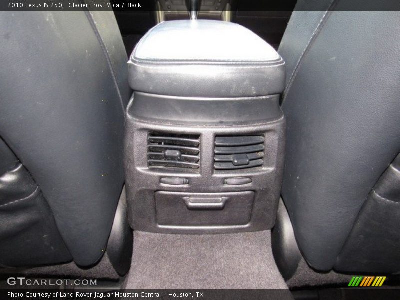 Glacier Frost Mica / Black 2010 Lexus IS 250