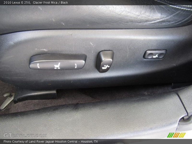 Glacier Frost Mica / Black 2010 Lexus IS 250