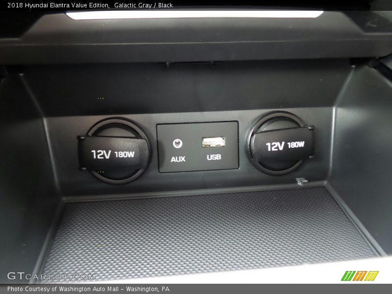 Galactic Gray / Black 2018 Hyundai Elantra Value Edition