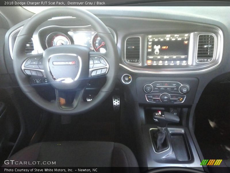 Destroyer Gray / Black 2018 Dodge Charger R/T Scat Pack