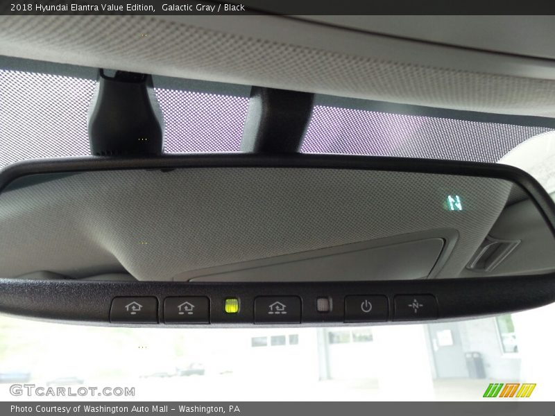 Galactic Gray / Black 2018 Hyundai Elantra Value Edition