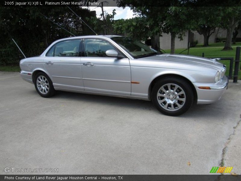 Platinum Silver Metallic / Barley 2005 Jaguar XJ XJ8 L