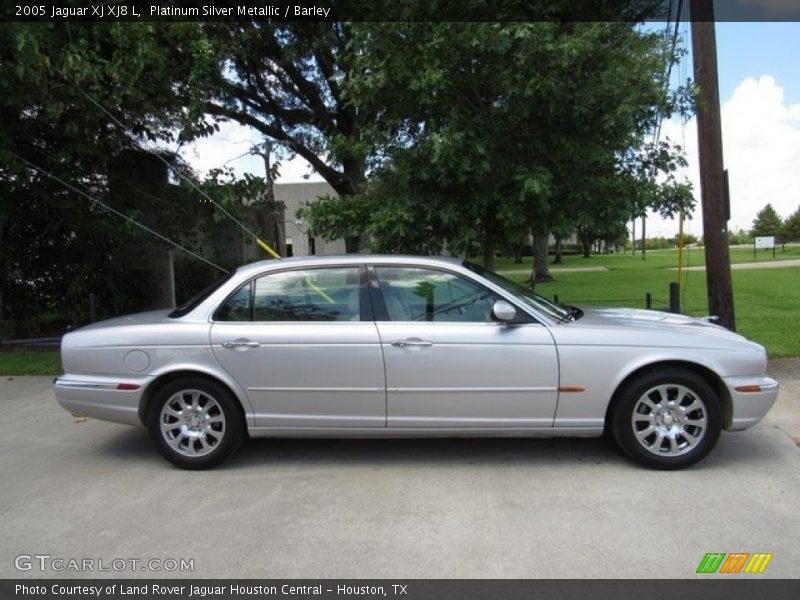 Platinum Silver Metallic / Barley 2005 Jaguar XJ XJ8 L