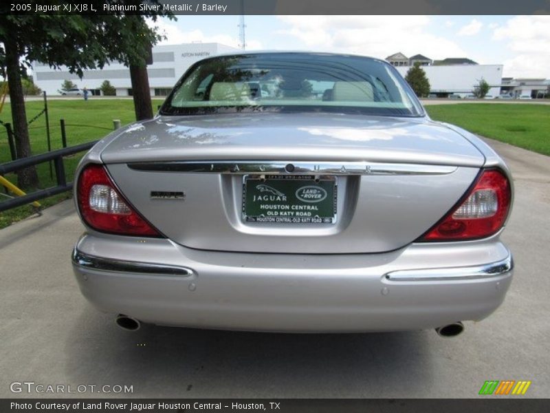 Platinum Silver Metallic / Barley 2005 Jaguar XJ XJ8 L