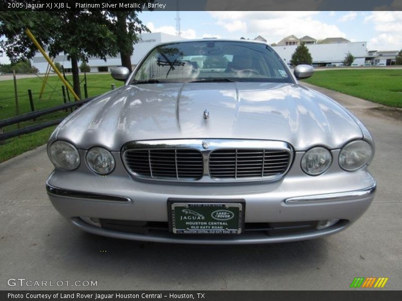 Platinum Silver Metallic / Barley 2005 Jaguar XJ XJ8 L