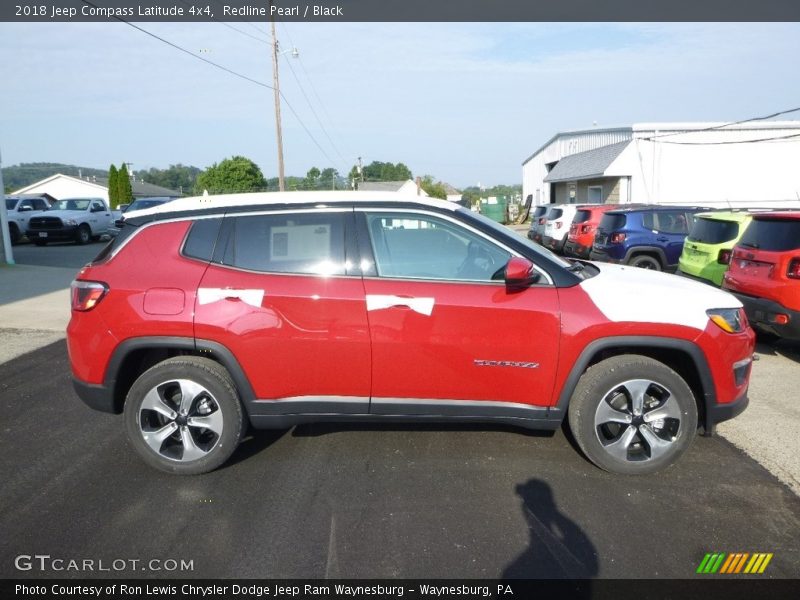 Redline Pearl / Black 2018 Jeep Compass Latitude 4x4