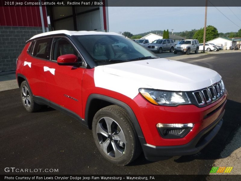 Redline Pearl / Black 2018 Jeep Compass Latitude 4x4