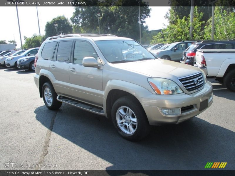 Dorado Gold Pearl / Ivory 2004 Lexus GX 470