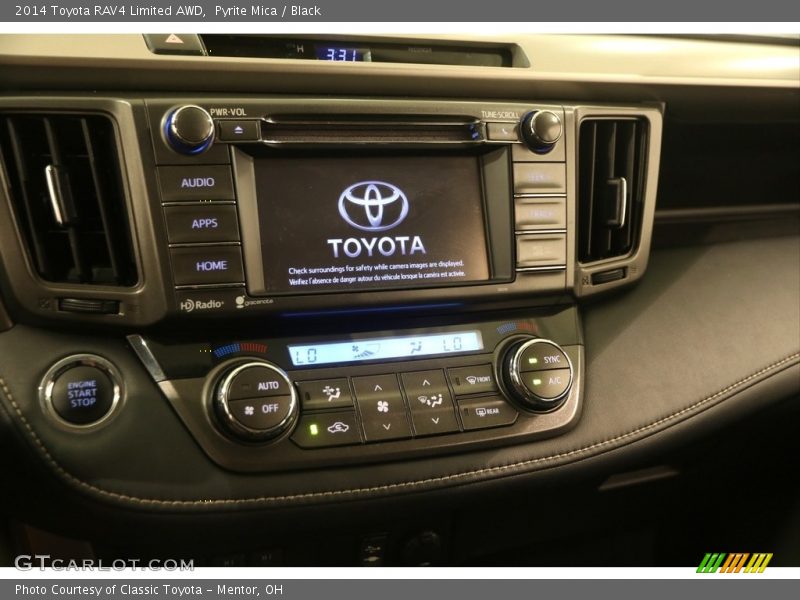 Pyrite Mica / Black 2014 Toyota RAV4 Limited AWD