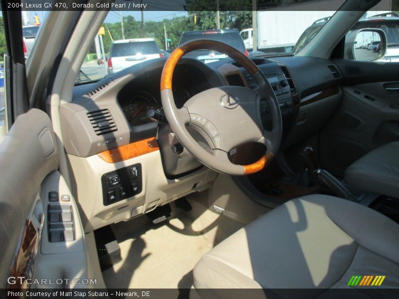Dorado Gold Pearl / Ivory 2004 Lexus GX 470