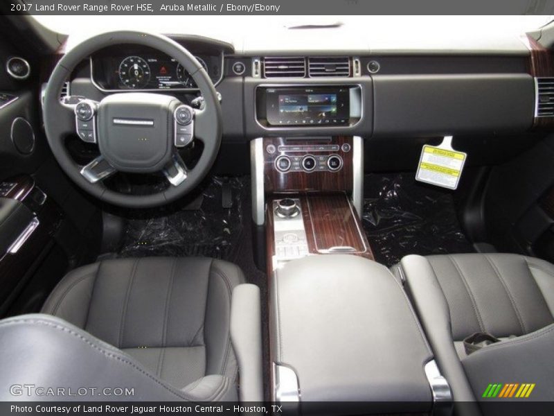 Aruba Metallic / Ebony/Ebony 2017 Land Rover Range Rover HSE