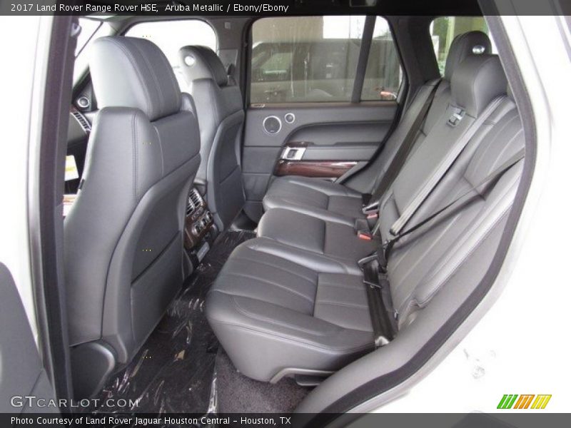 Aruba Metallic / Ebony/Ebony 2017 Land Rover Range Rover HSE