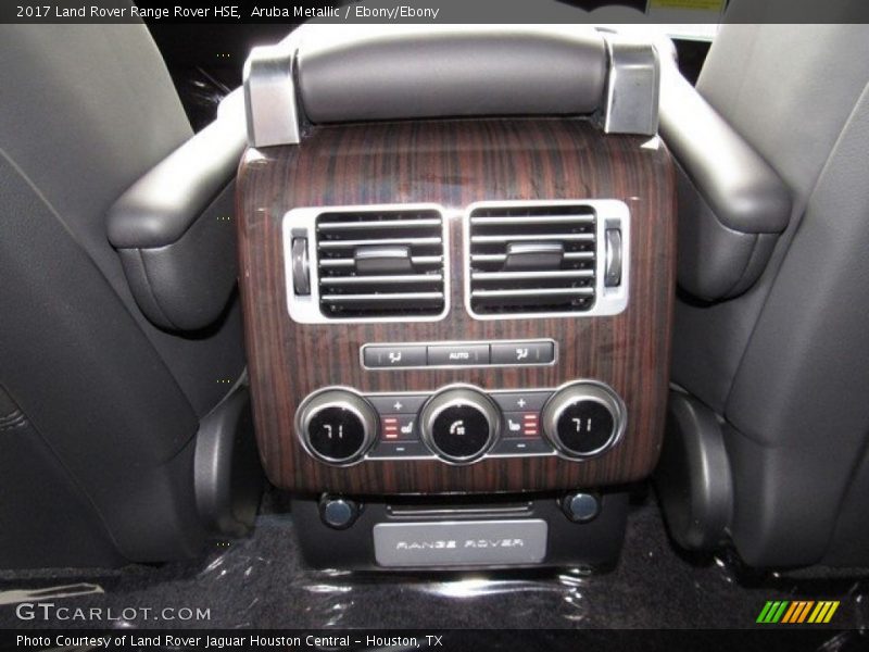 Aruba Metallic / Ebony/Ebony 2017 Land Rover Range Rover HSE