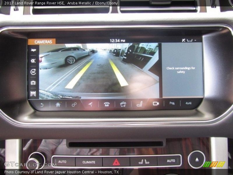Aruba Metallic / Ebony/Ebony 2017 Land Rover Range Rover HSE