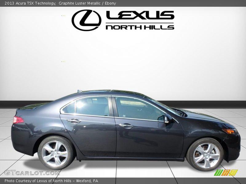 Graphite Luster Metallic / Ebony 2013 Acura TSX Technology