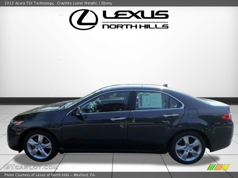 Graphite Luster Metallic / Ebony 2013 Acura TSX Technology