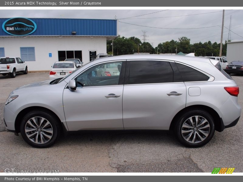 Silver Moon / Graystone 2015 Acura MDX Technology