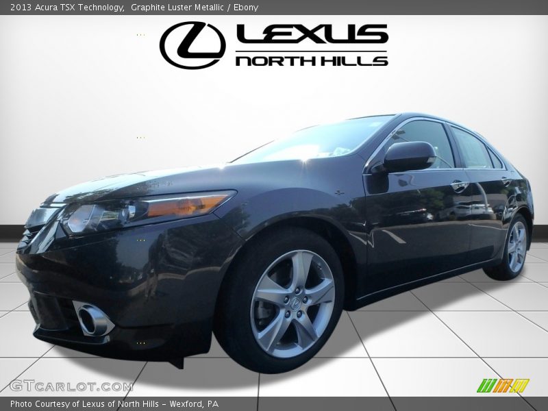 Graphite Luster Metallic / Ebony 2013 Acura TSX Technology