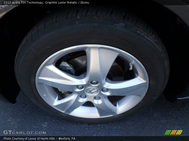 Graphite Luster Metallic / Ebony 2013 Acura TSX Technology