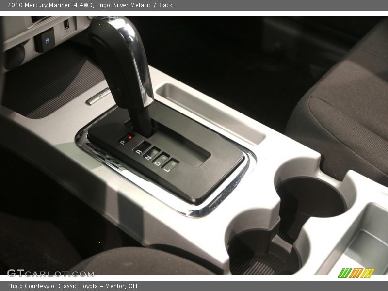 Ingot Silver Metallic / Black 2010 Mercury Mariner I4 4WD