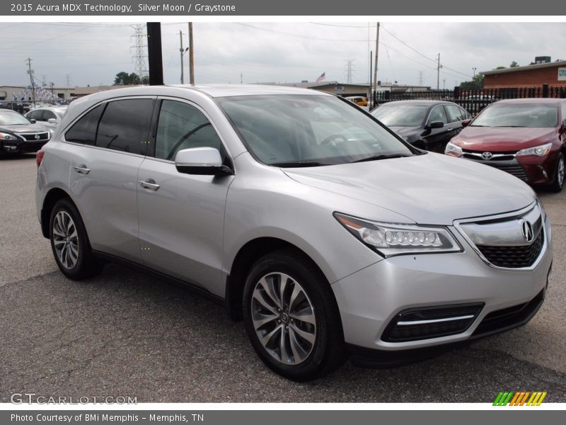 Silver Moon / Graystone 2015 Acura MDX Technology