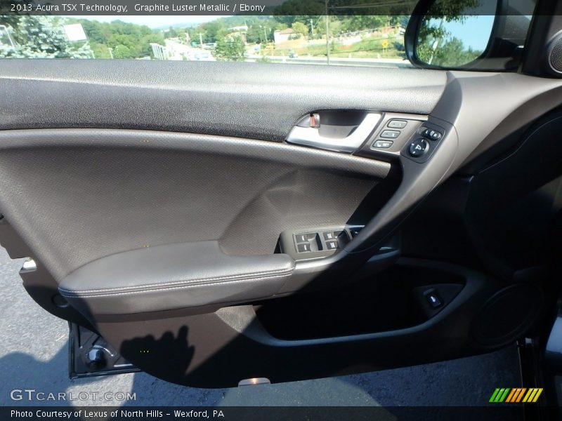 Graphite Luster Metallic / Ebony 2013 Acura TSX Technology