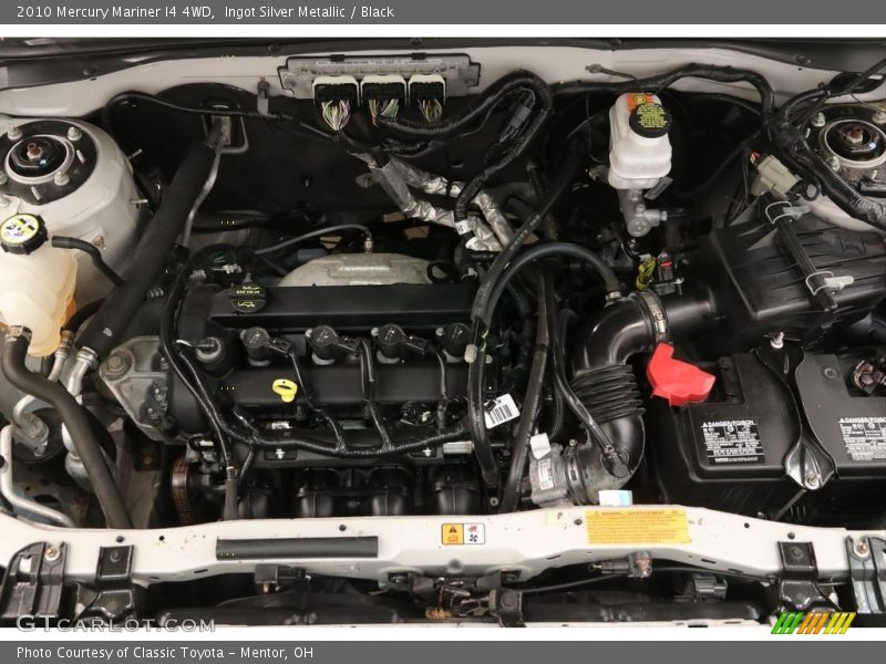 Ingot Silver Metallic / Black 2010 Mercury Mariner I4 4WD