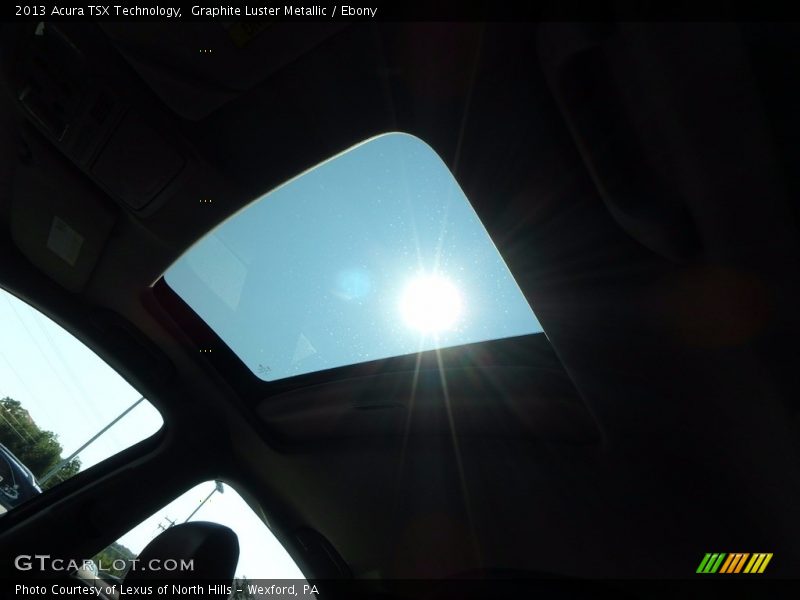 Graphite Luster Metallic / Ebony 2013 Acura TSX Technology