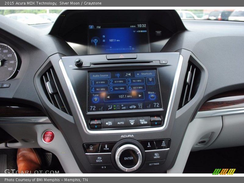 Silver Moon / Graystone 2015 Acura MDX Technology
