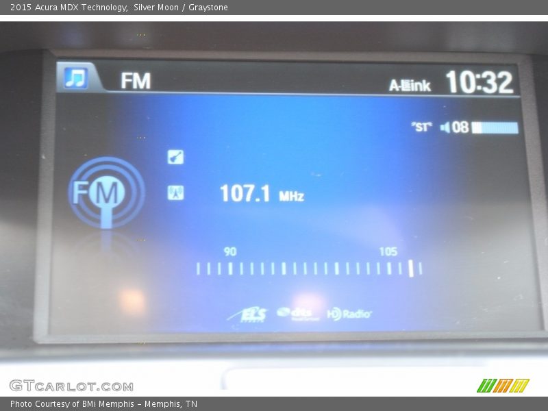 Silver Moon / Graystone 2015 Acura MDX Technology