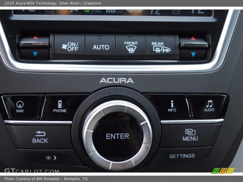 Silver Moon / Graystone 2015 Acura MDX Technology