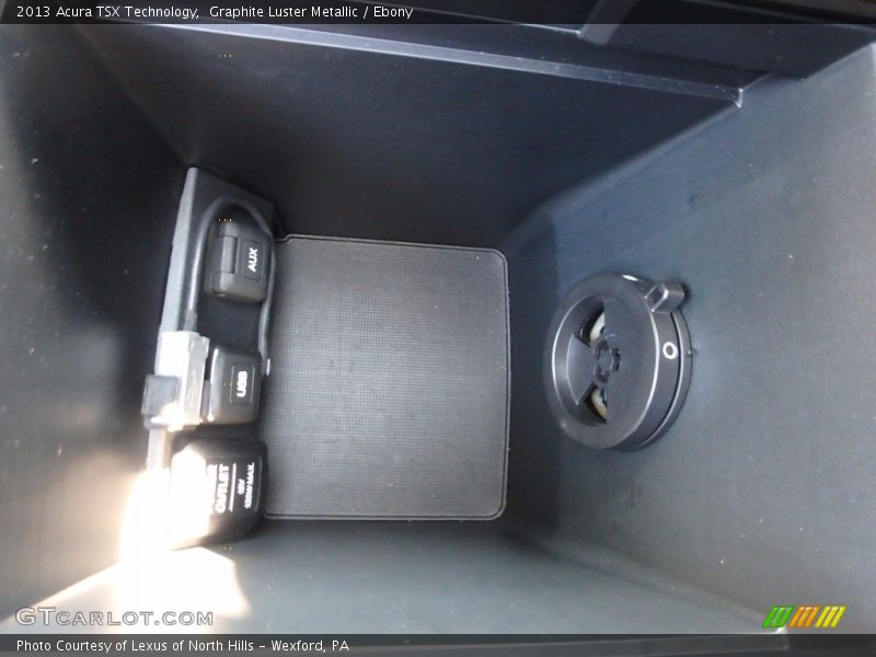 Graphite Luster Metallic / Ebony 2013 Acura TSX Technology